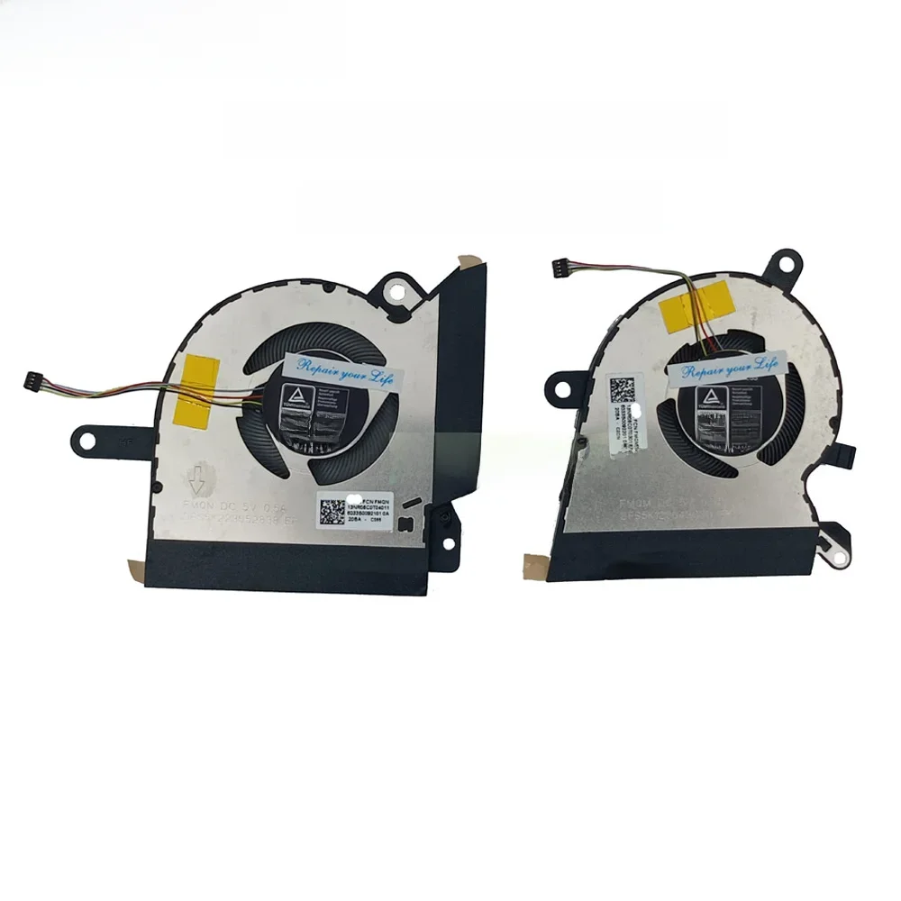 Ventilateur de refroidissement CPU GPU pour ordinateur portable de jeu, ASUS ROG Flow X13, GV301QC, GV301QE, GV301QH, GV301, VGA, Gér13NR06C0T04011, 13NR06C0T03011, Nouveau