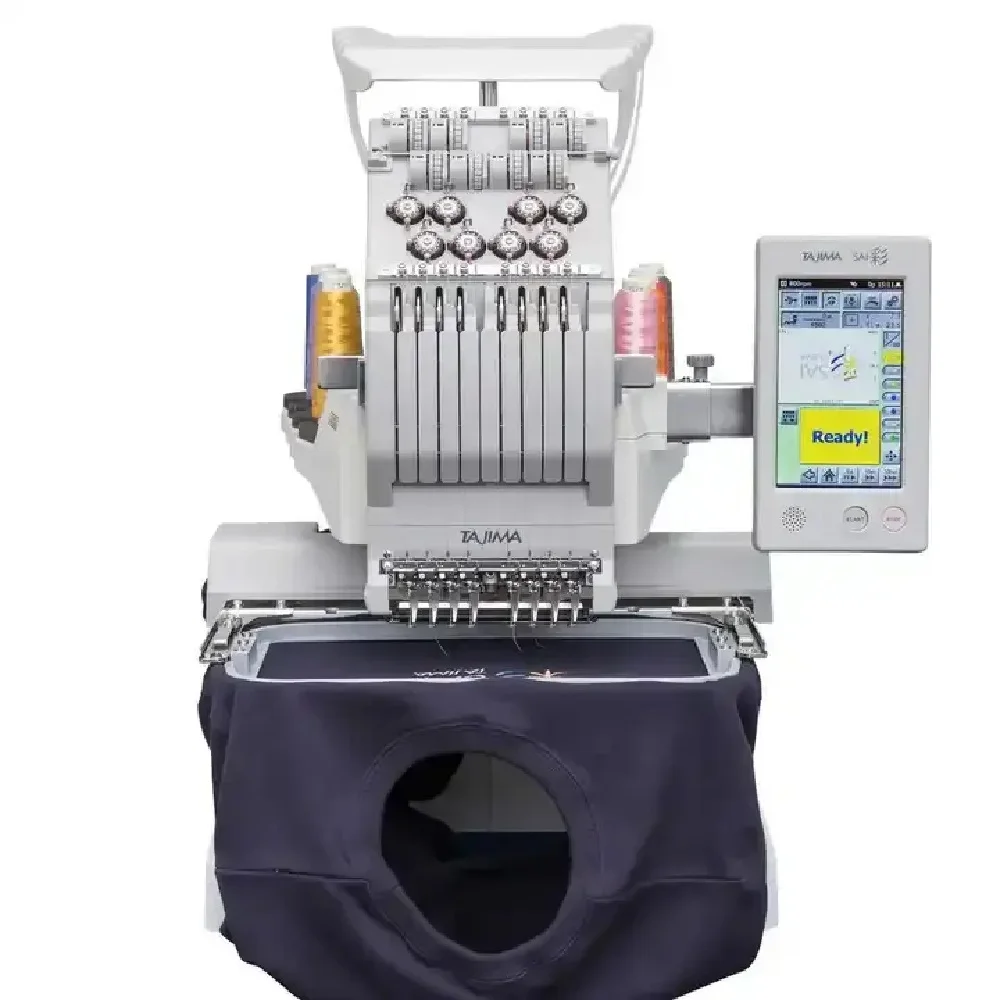 Juki Tajima Sai 8 Needle Embroidery Machine IN STOCK FOR SALE OL