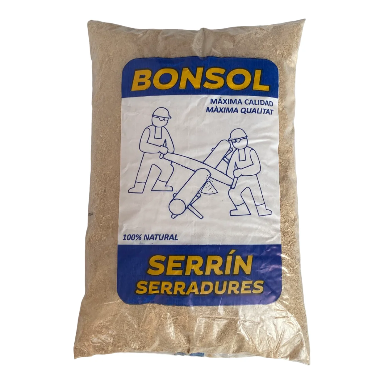 Serrín / virutas de Madera Especial para Suelos y Aseo de Mascotas. Bolsa 1 kg