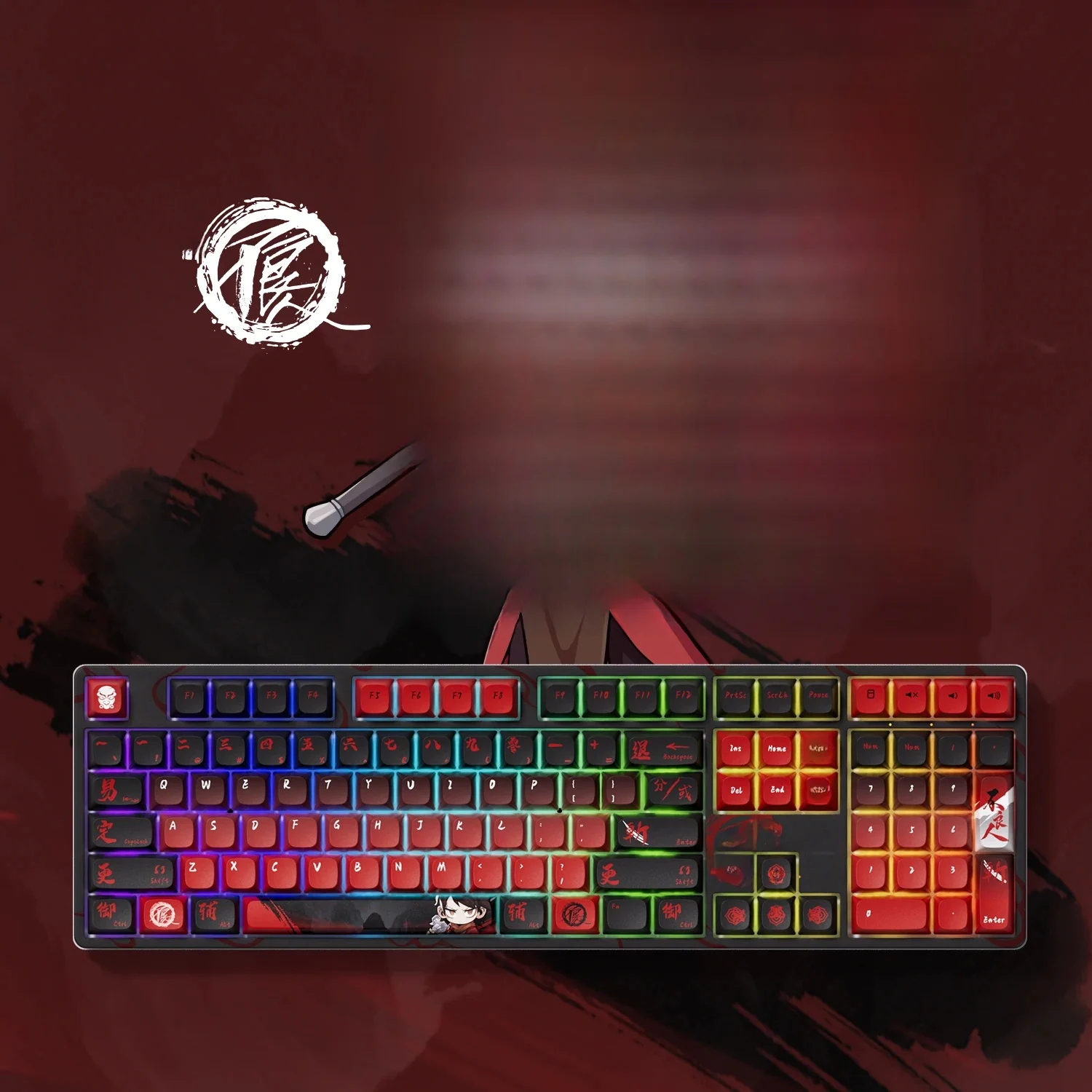 Akko 5108B Plus Mechanical Gaming Keyboard Hot Swap RGB ACA Profile PBT Keycap USB Type-C/2.4GHz/Bluetooth 5.0 Wireless Keyboard