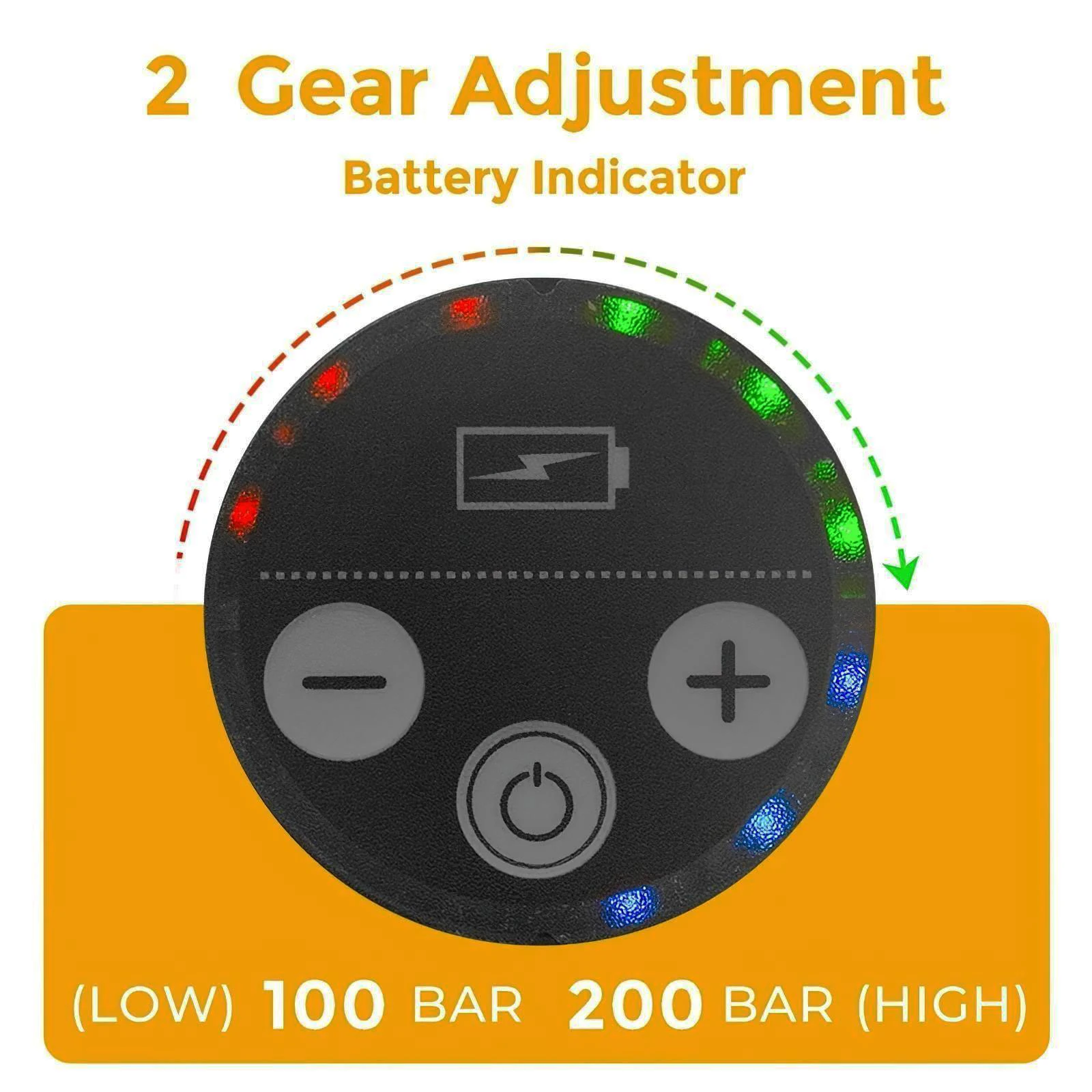 ارتفاع ضغط آلة غسل سيارات 6 في 1 سيارة كهربائية غسل حديقة مدفع المياه مع بطارية ليثيوم 20 فولت بندقية رذاذ 200Bar فرش