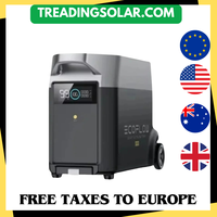 EcoFlow 3600Wh DELTA Pro Smart Protable Extra Battery Capacity Expand DELTA Pro to 10.8KWh Fast Charging Home Backup Emergency