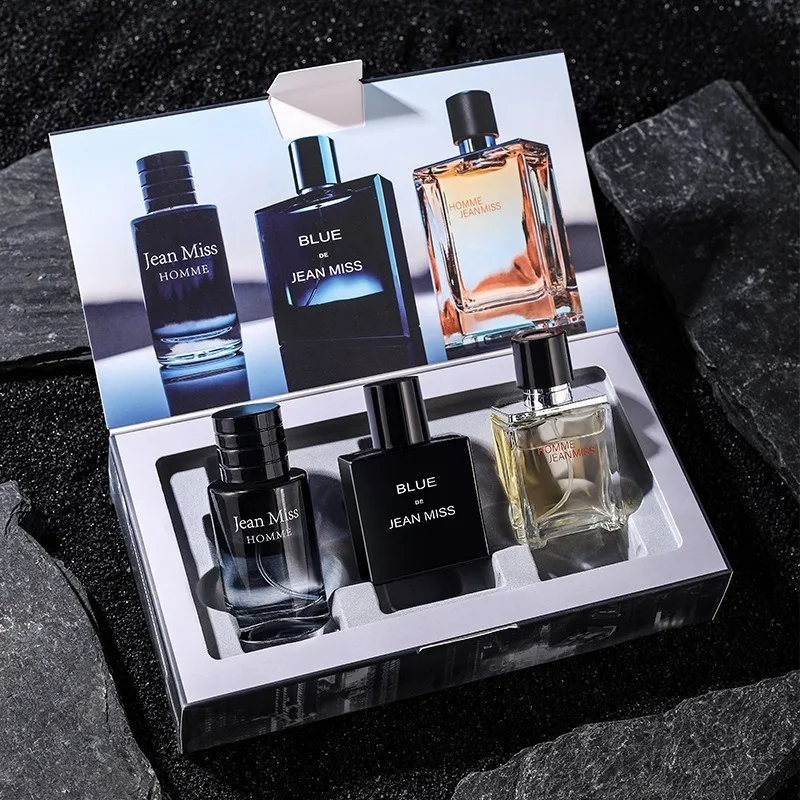Men's Cologne Set 4 In 1 Set, Fresh Lemon Scent 1.01 Oz Long Lasting Fragrance Set Perfect Birthday Gift For Father, Boyfriend view 4