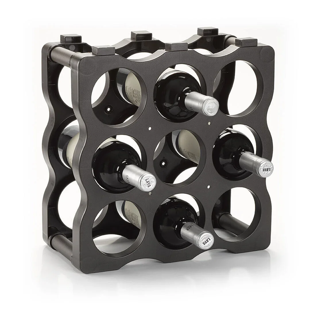BOTELLERO MODULAR 9 BOTELLAS 34,5x36x17 cm