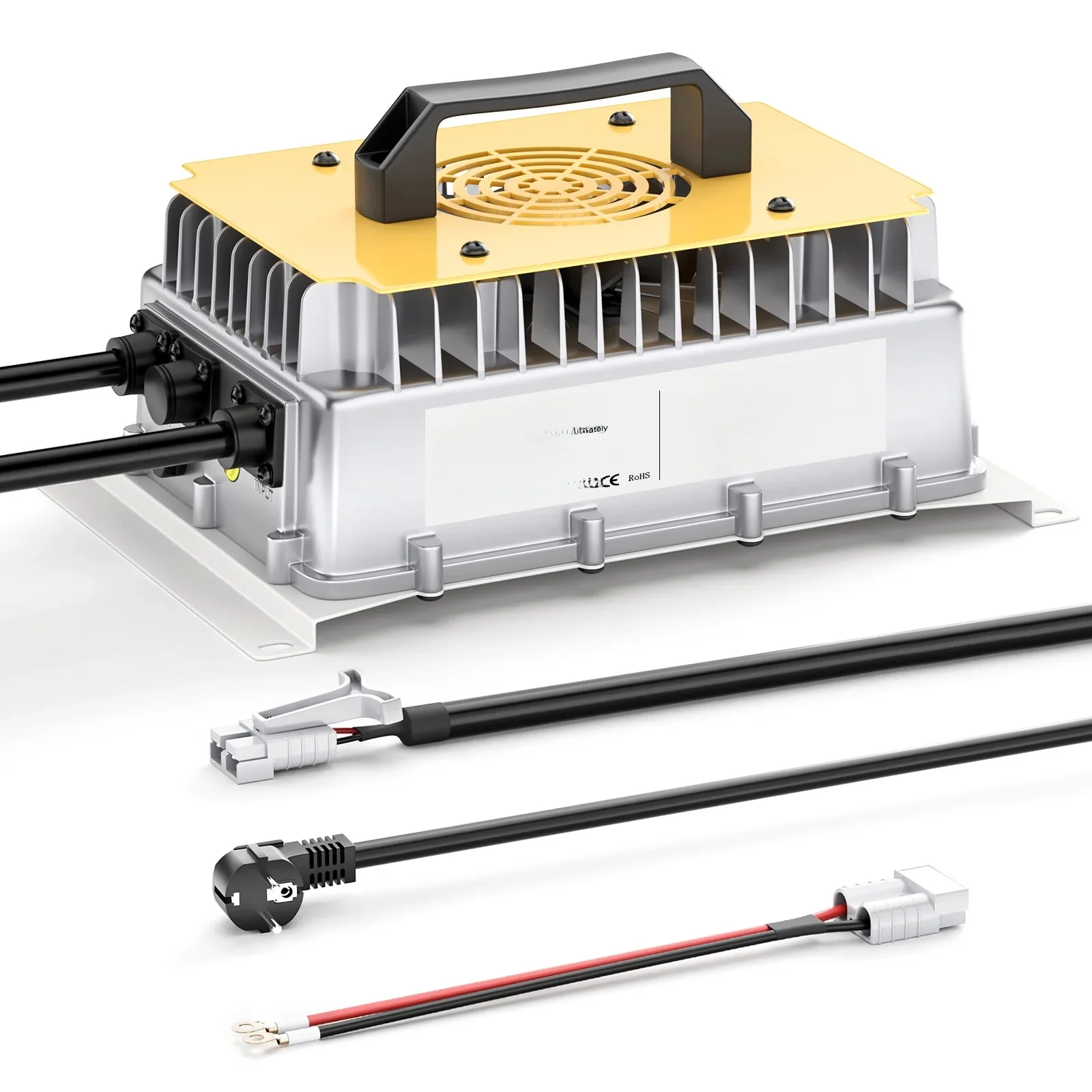 NOEIFEVO 48V 50A LiFePO4 batterijlader, 58,4V oplader voor 51,2V 48V 16S LiFePO4 lithiumbatterij, waterdicht, 0V BMS geactiveerd - afbeelding 2