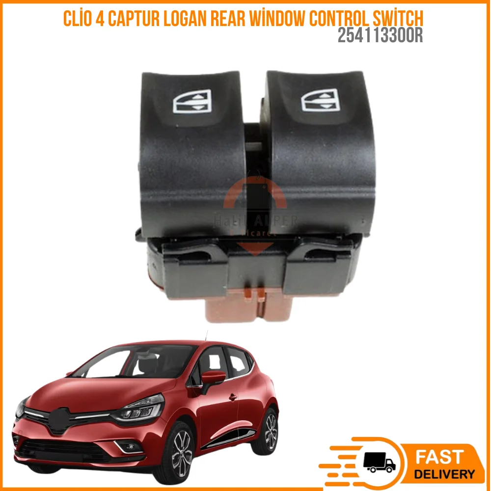 

For Clio 4 Captur Logan Rear Window Control Switch Driver's Door Oem 254113300R high quality fast delivery reasonable price