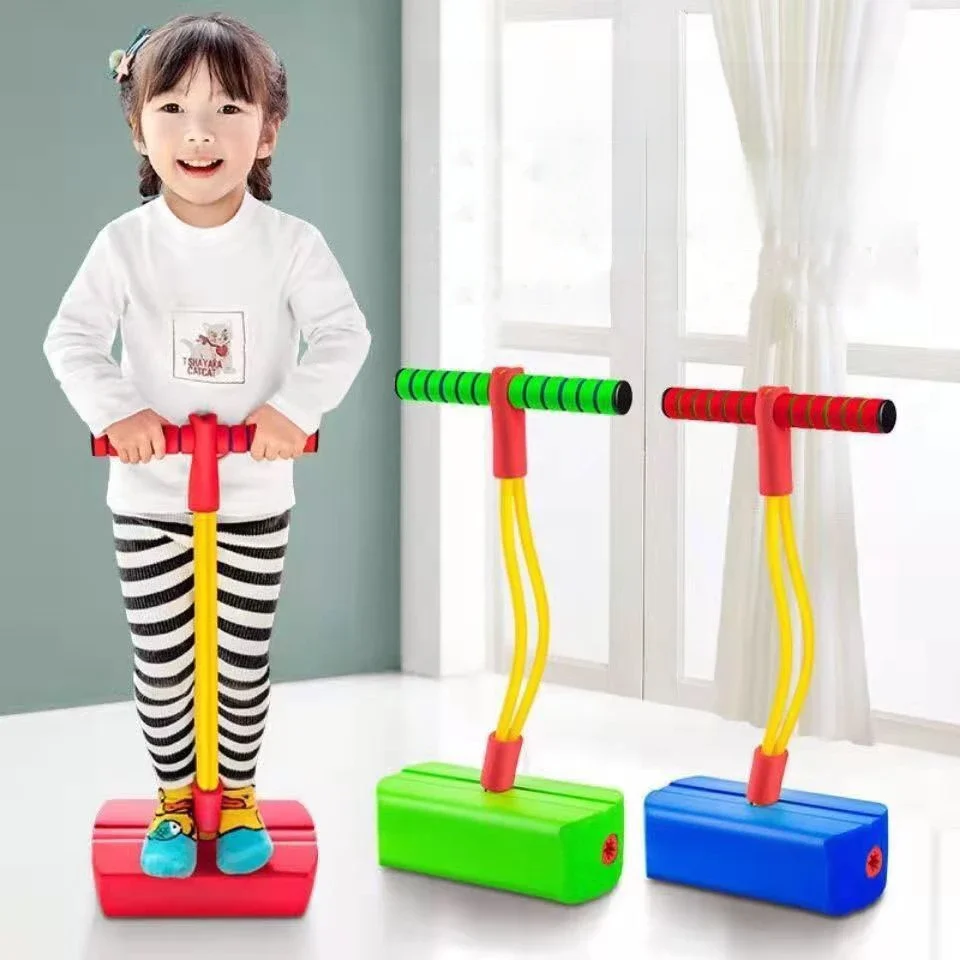 Kinder Wachsenden Bounce Gefühl Training Pogo Stick Jumper Hohe Schaum Frosch Spielzeug Springen Stelzen Schuhe Sport Outdoor Spielzeug Für Kinder