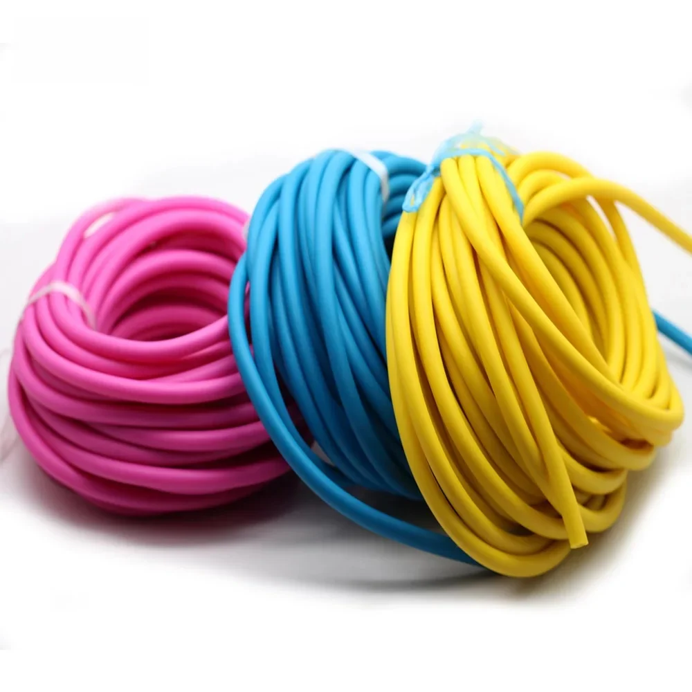 Weerstandsband 10M Een Stuk Maat 3060 3070 4070 Natuurlijke Rubberen Band Latex Buis Trekkoord Tourniquet Touw oefenbanden
