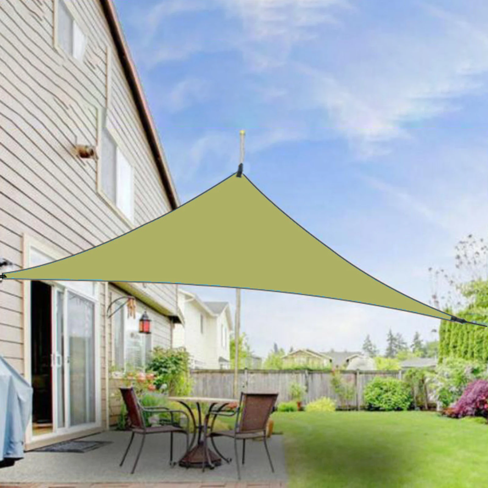 Sun Shades Sail Triangular Protection Deck Covers Waterproof Home Garden Supplies for Outdoor Activities Parks Playgrounds Lawn