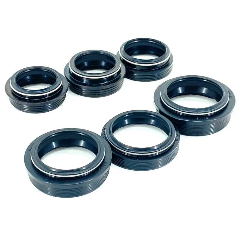 AliExpress NONE Mountain Bike Front Fork Wiper Suspension Dust Seal 28-30-32-34-35-36mm Stanchion Tube Oil Seal Compatible Rockshox/Sr Suntour