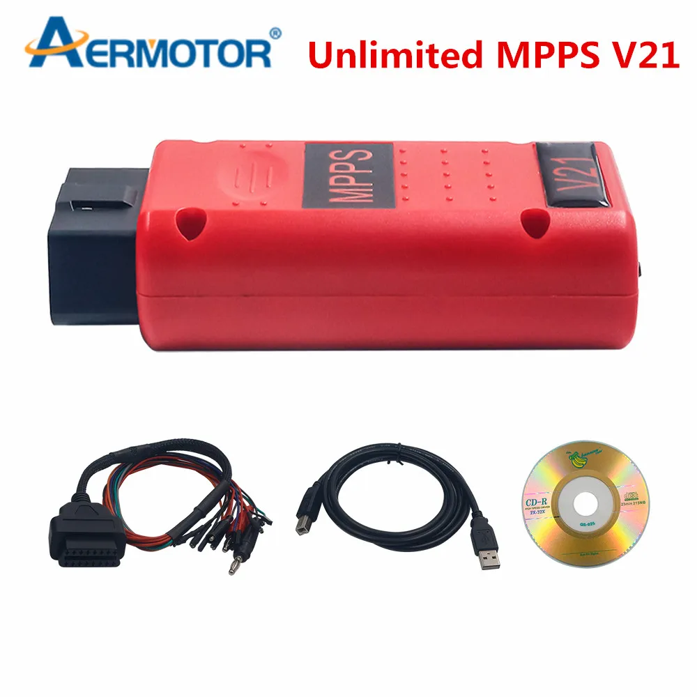 Unlock MPPS V21/V22.2.3.5 ECU Chip Tuning Tool MAIN+TRICORE+MULTIBOOT+Breakout Tricore Cable Better than MPPS V18/V16 OBD2 Cable