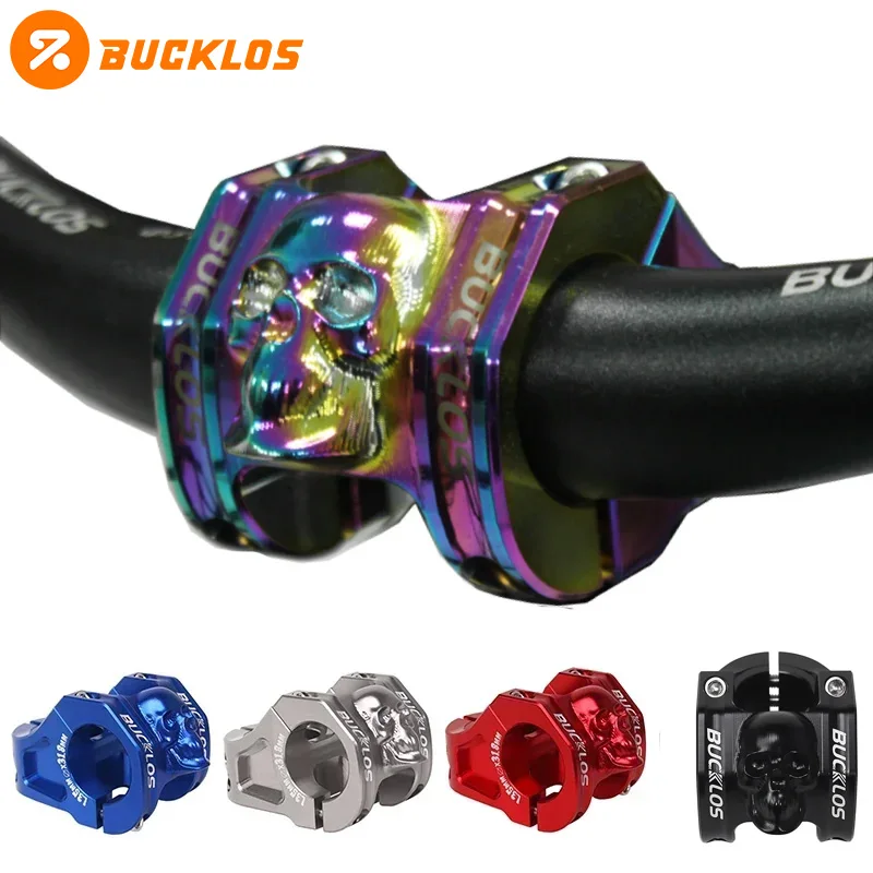 BUCKLOS Fahrradlenker-Vorbau 35/40mm Mountainbike-Vorbau Hochfester Kurzer MTB-Vorbau Fahrrad-Zubehör