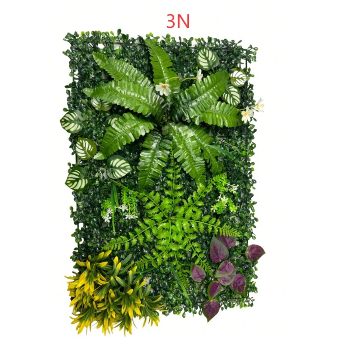 Kunstmatige groene wandpanelen Faux Jungle Grass Decor voor huis Tuin Levendige groenmatten voor buitenterras Bruiloften Kerstmis