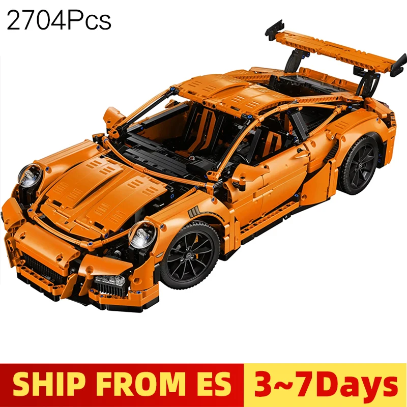 2704PCS Supercar Racing Car Vehicle Model Compatible 42056 Building Blocks DIY Kid Educational Toys Birthdays Gifts