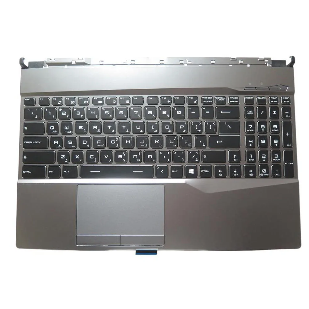 Laptop PalmRest&Keyboard GL65 For MSI NSK-FCBBN 9Z.NEKBN.B0A NSK-FCBBN 9Z.NEKBN.B1N NSK-FCBBN 9Z.NEKBN.B0U No Touchpad New