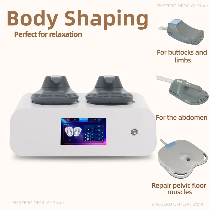 

EMSzero Body Slimming EMS Machine 200HZ 6500W Increase Muscle Mass And Reduce Fat Machine RF Sculpting Body Salon