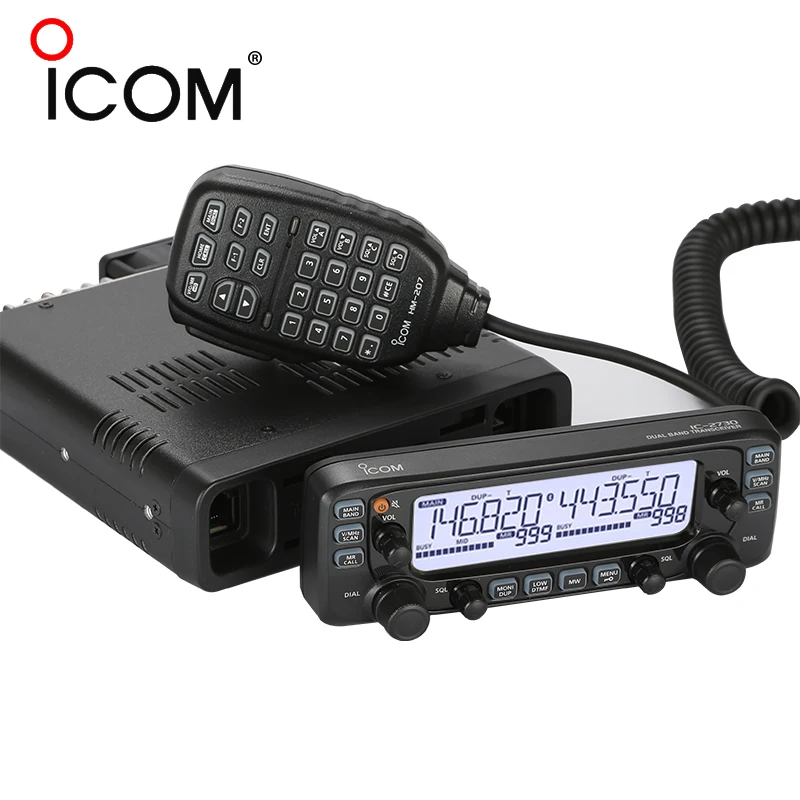 

Made in Japan ICOM IC-2730E High-power dual-segment dual-display car walkie-talkie IC-2720H upgrade car radio