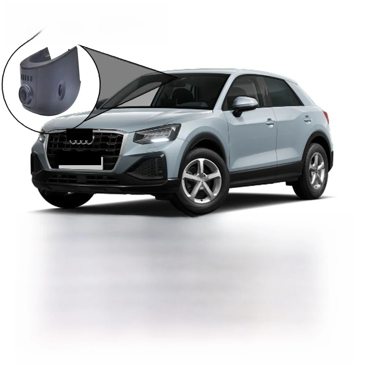 GRECOREAL 4K Dash Cam voor- en achtercamera 2160P WiFi Dual Dashcam APP-bediening Eenvoudig te installeren Plug Play Compatibel met Audi Q2 - afbeelding 2