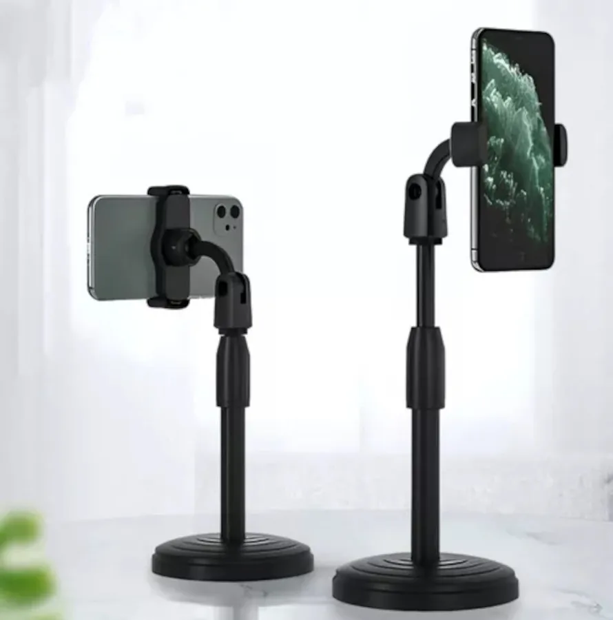 Suporte Tripé Celular Smartphone Mesa Portátil Selfie 360º