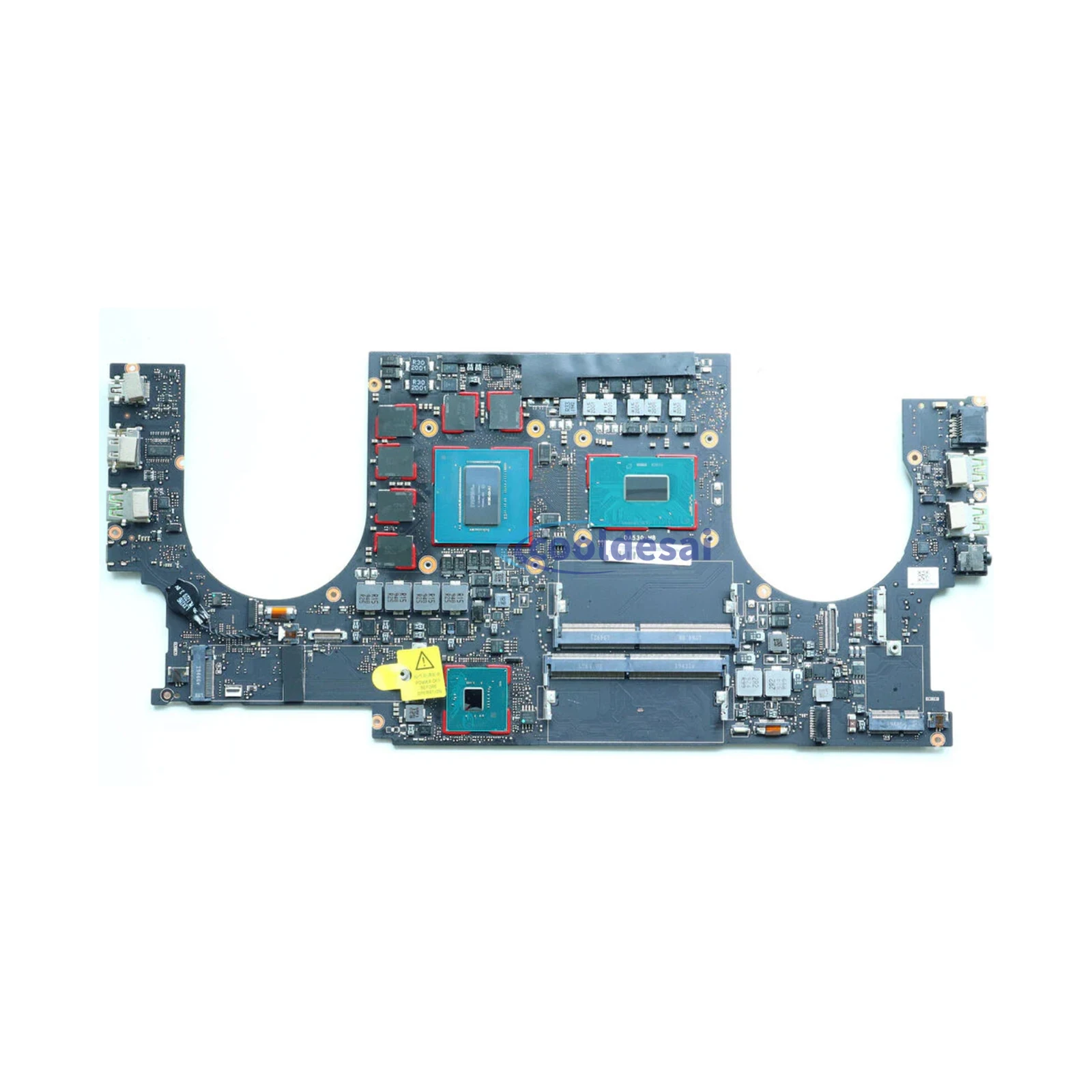 

Материнская плата для ноутбука RAZER RZ09-0300 i7-9750H DA530-MB SRF6U N18E-G1-KD-A1 DDR4, протестированная материнская плата для ноутбука