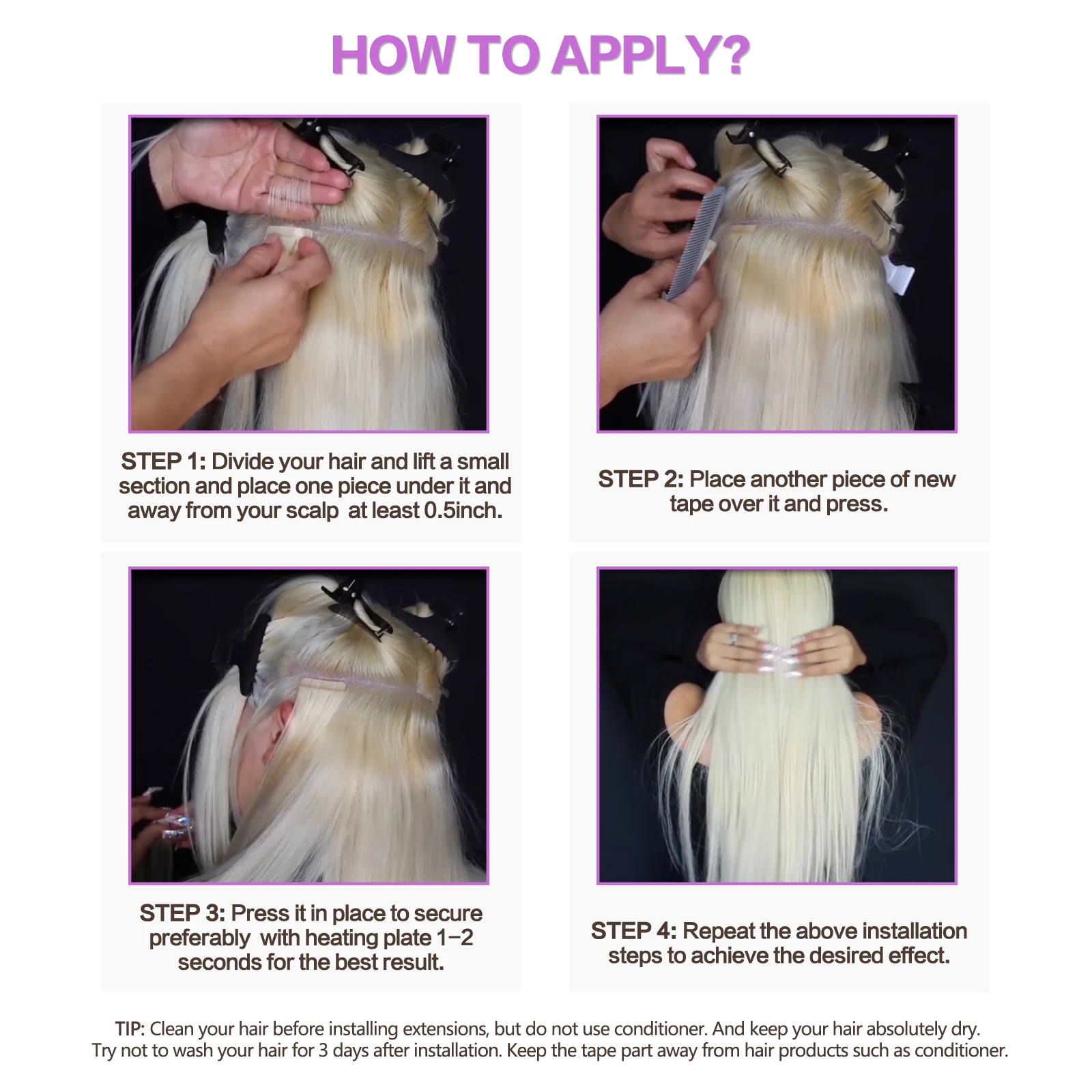 Лента для наращивания волос Sixstarhair, лента для наращивания волос, 50 г, 20 шт., 14 футов, 18 футов, 20 футов, 22 дюйма, настоящие человеческие волосы для женщин