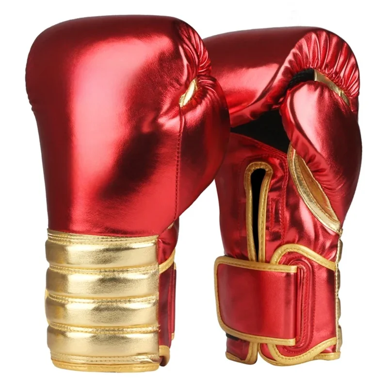 LASTSTAND rękawice bokserskie wytrzymały Metal kolor dzieci dorosłych kobiet męskie rękawice bokserskie worek treningowy szkolenia Muay Thai rękawice MMA 6-12 — zdjęcie 2