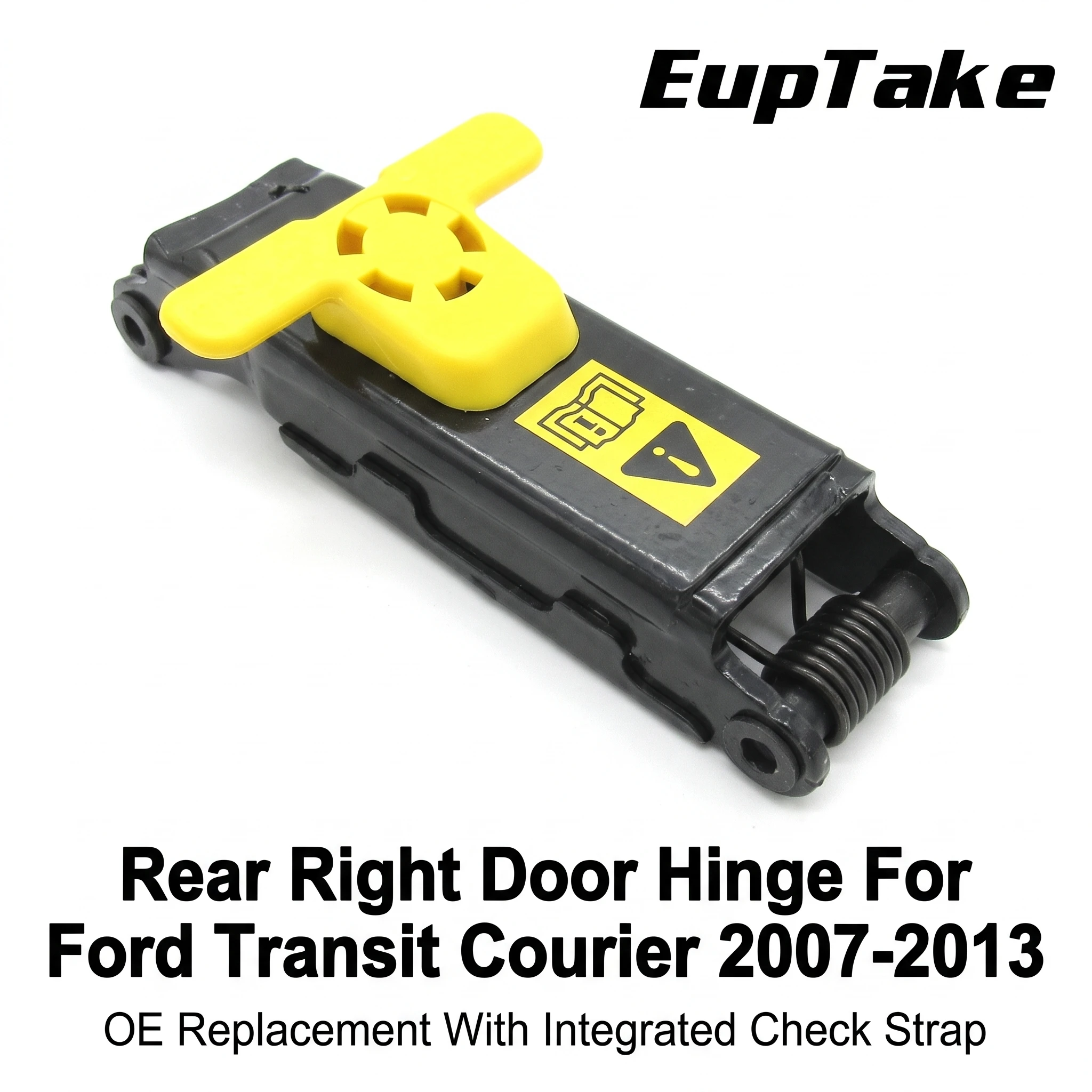Rear Right Door Hinge with Integrated Check Strap for Ford Transit Courier 2007-2013 Replacement Auto Part OE ET76-A42982-CC