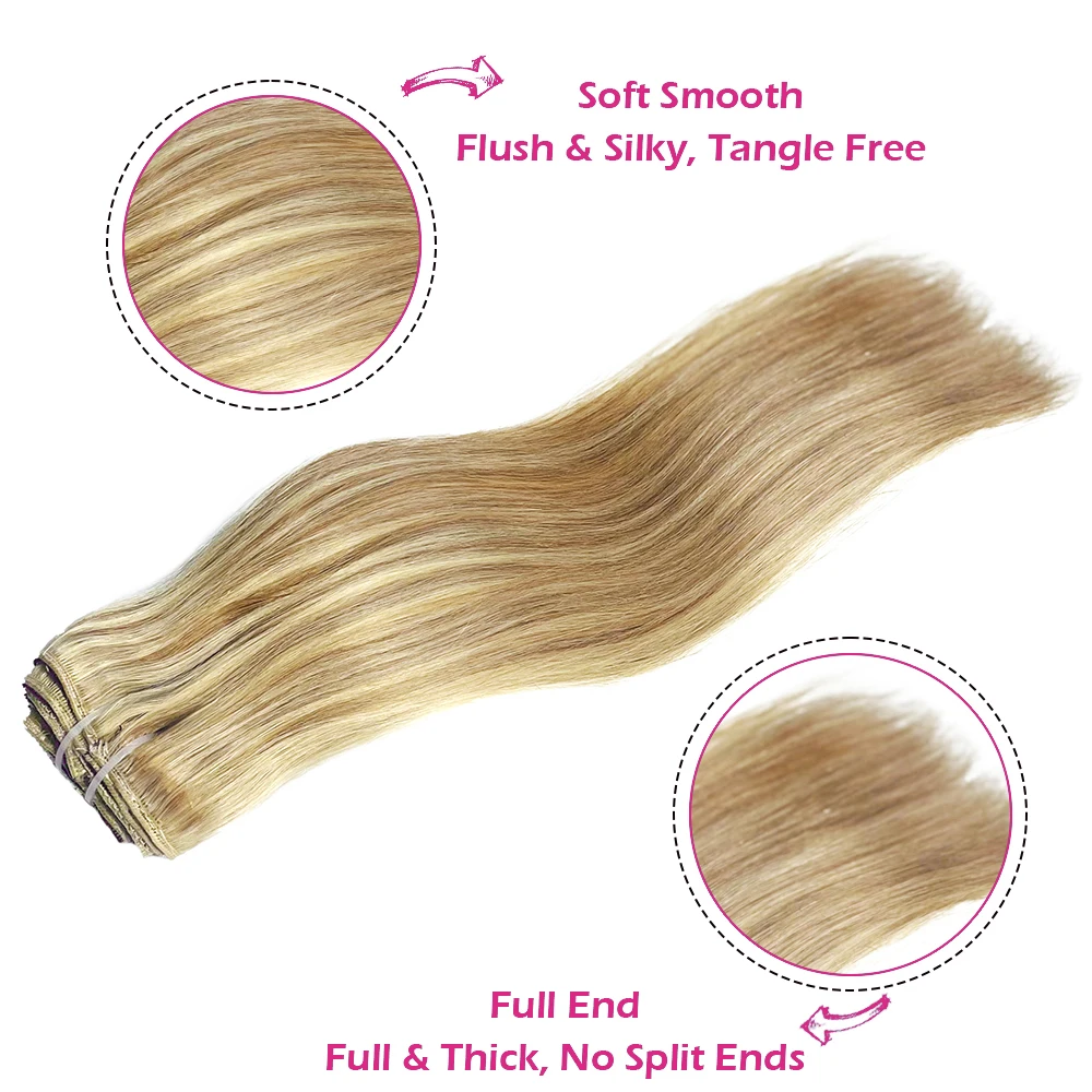 Thumbnail 3 - #68 Most Popular Clip-In Human Hair Extensions