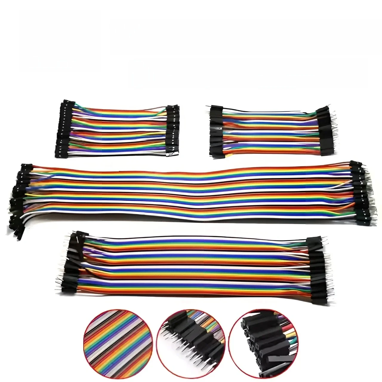 Dupont Line 10CM/15CM/20CM/30CM/40CM męski na męski/męski na żeński/żeński na żeński przewód połączeniowy Dupont kabel dla Arduino ESP32 — zdjęcie produktu 7