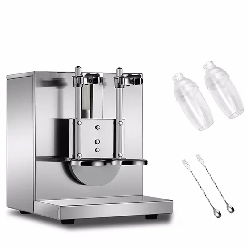 PBOBP Bubble Tea Shaking Machine Double Cups 350-1000ml Cups Fit in Boba Shaker Commercial Bubble Tea Shaker Milk