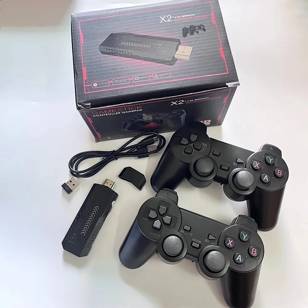 Retro TV – konsola do gier wideo X2 Plus, 4K, bezprzewodowy odtwarzacz gier z wyjściem HD. (64G) — Zdjęcie 2 z 2