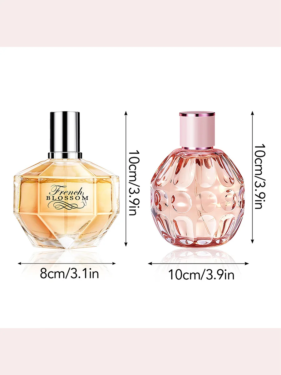 Zestaw perfum dla kobiet 2PACK/200ML |   Owoce, delikatne i kwiatowe zapachy orientalne |   Odzież codzienna i na specjalne okazje
