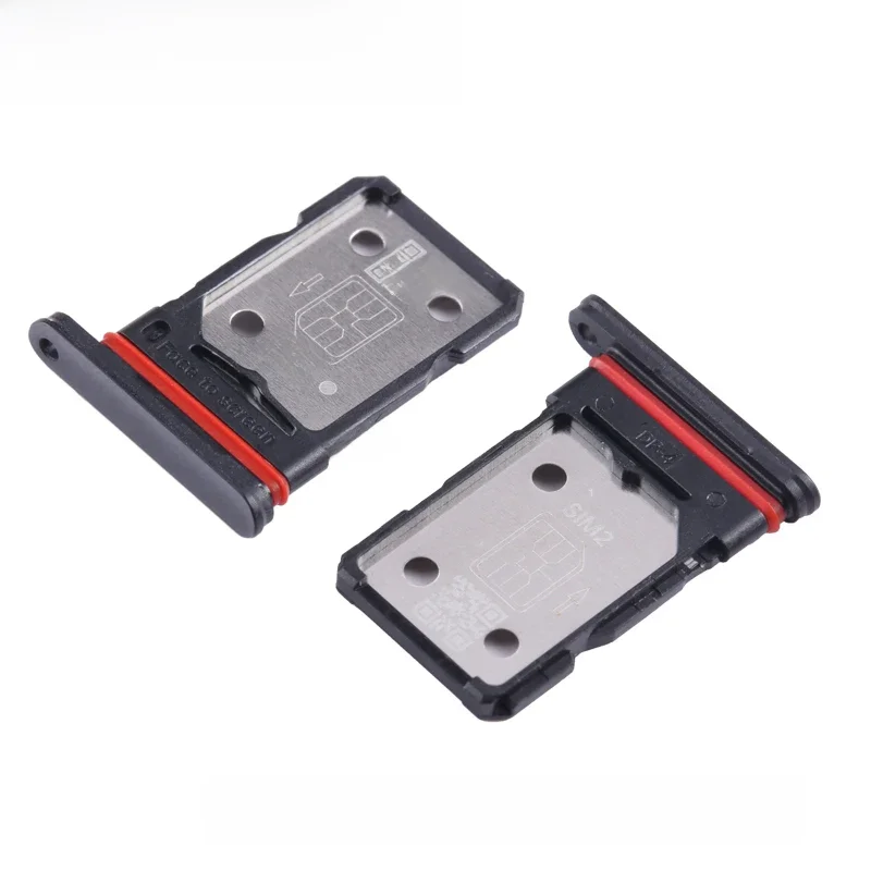 Dual SIM Card Tray For OnePlus 11R CPH2487 SIM1+ SIM2 Card Tray Adapter Spare Part