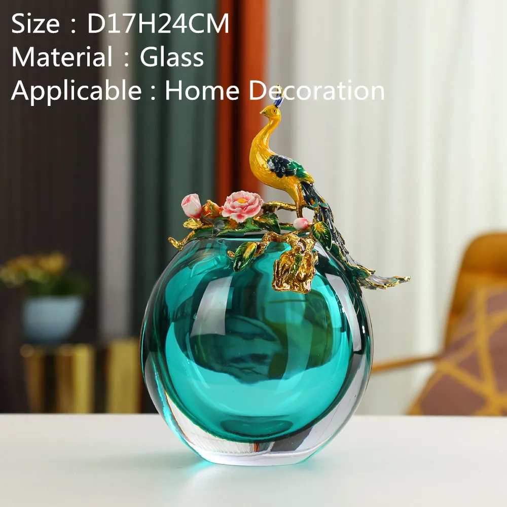 Modern Light Luxury Vase Home New House Living Room Entrance Bedroom TV Cabinet Wine Cabinet Decorative Craft Ornament
