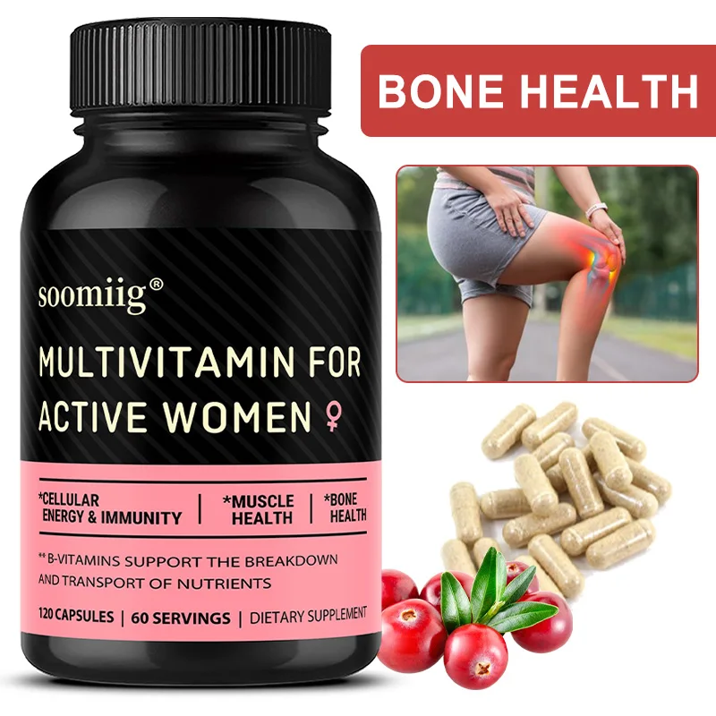 

Women’s Complete Multivitamin - Supports Bone, Eye, Memory, Brain and Skin Health, Antioxidant, Promotes Metabolism