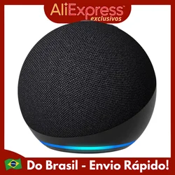 Alexa Echo Dot 5ª Geração Caixa de Som Inteligente Original Casa Moderna - SKYTUR envio rapido para todo o Brasil