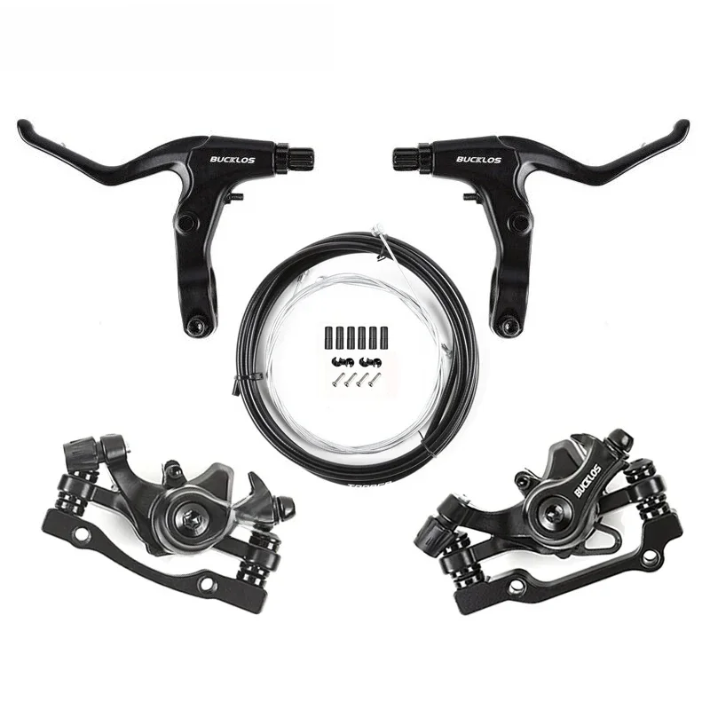 AliExpress BUCKLOS Bicycle Brake Set Durable Bike Brakes Level Mountain Bike Front Rear Brakes Caliper Bicycle