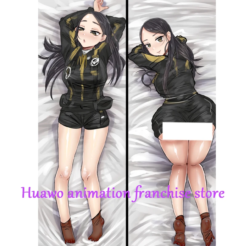 

Подушка Двухсторонняя наволочка с принтом в стиле аниме Подушка «Dakimakura» Yoko Usami, обнимающая наволочка для подушки, украшение для официанта 2023