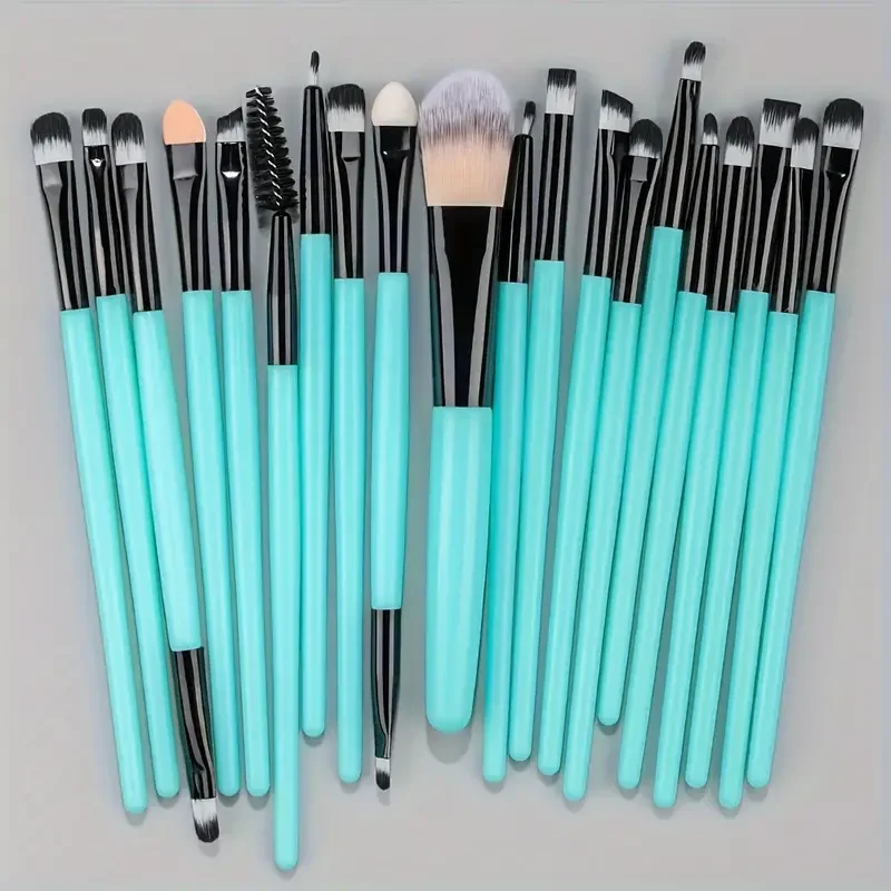 20Pcs Soft Makeup Brushes Set for Cosmetics Highlighter Foundation Blush Brush Eyeshadow Powder Beauty Blending Makeup Tools