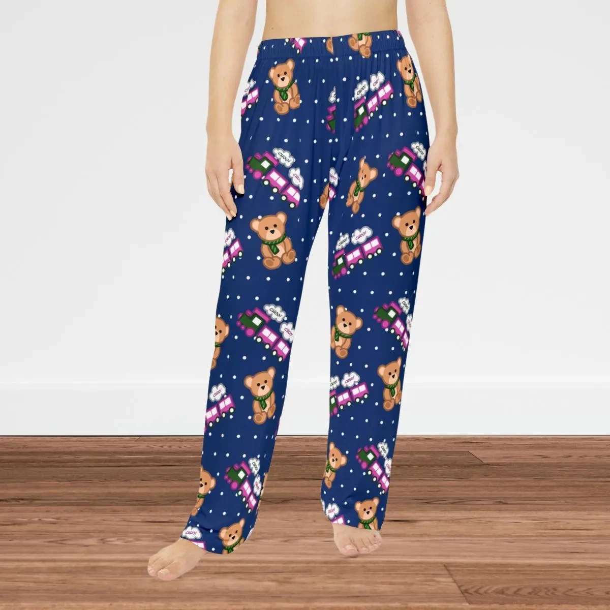 

KPop Demon Hunters Pajamas 2025 KPop Demon Hunters Bear 3D Print Casual Fashion Long Pants For Autumn Fashion Men's Pajama Pants