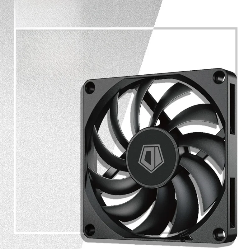 ID-COOLING NO-8010-PWM 80MM Wentylator PC 800-3000RPM Inteligentny wentylator chłodzący z regulacją temperatury — zdjęcie 2