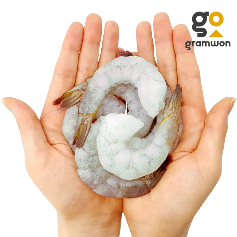 Camarones cóctel 1kg (peso de red 900g) carne de camarones frescos camarones pelados extragrandes congelados