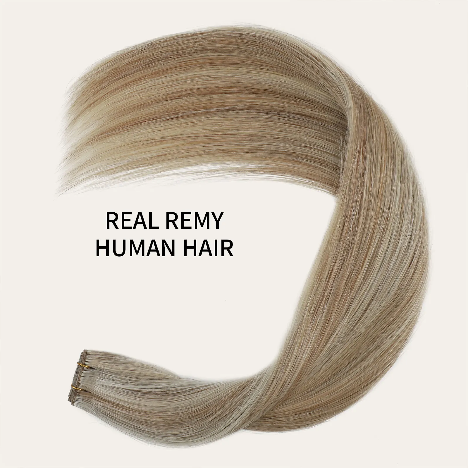 Наращивание волос Sixstarhair Weft Наращивание человеческих волос 50 г 16/20 дюймов 100% настоящие человеческие волосы Genius Weft для наращивания волос для женщин