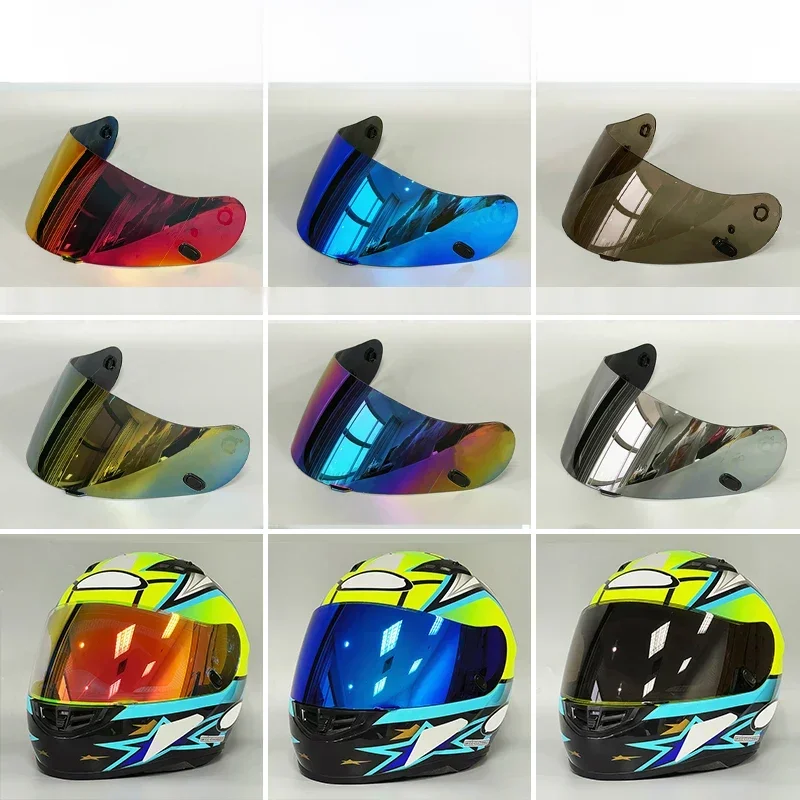 Visière de Casque pour HJC CL16 CL17 CLST CLSP CSR1 CSInter CS15 TR1 FG15 HS11 FS15, Puzzles de Protection ShiPublishUV, Accessoires