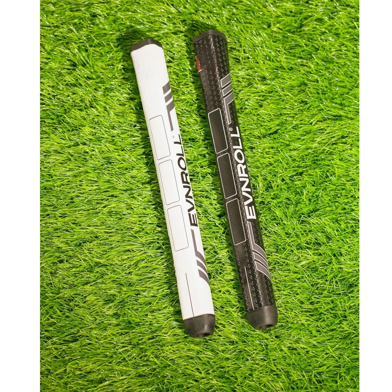 Poignée de putter de golf chancelier, blanc, noir, 2 couleurs, 1 pièce