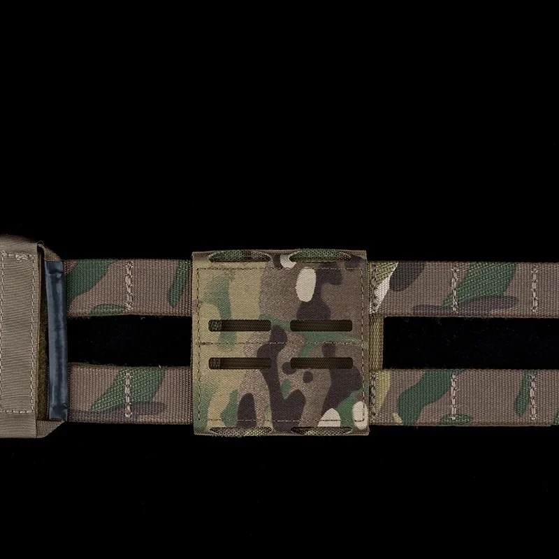 Panneau de ceinture à montage MOLLE, panneau de ceinture réglable à Double rangée avec attache magique