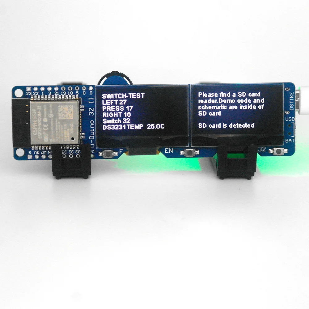 DSTIKE D-duino-32 II Dual Screen