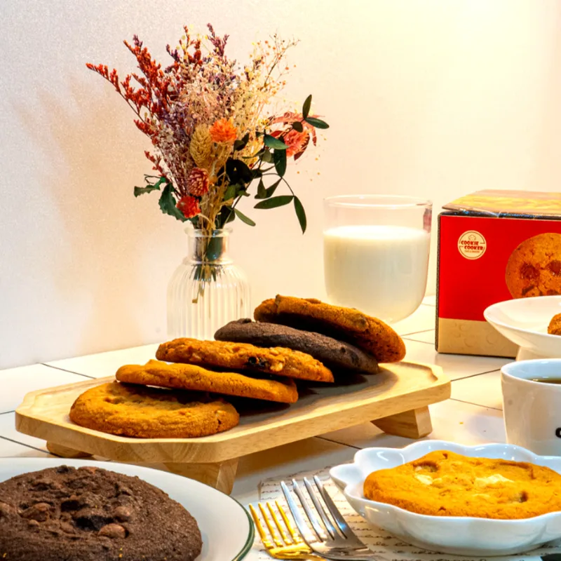 20 peças de conjunto de presente de biscoitos tradicionais americanos