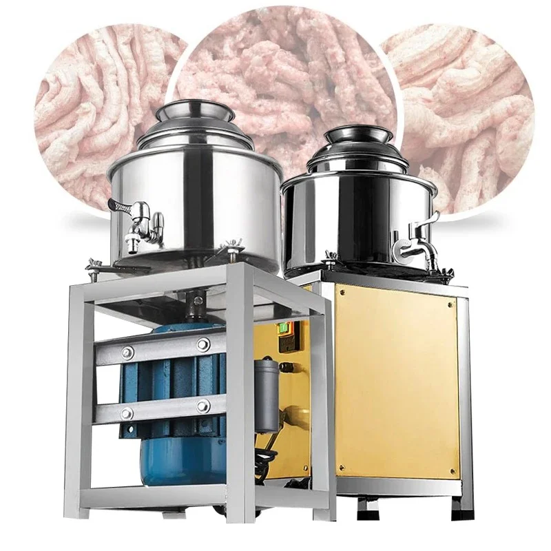 110V 220V Meat Purer Machine Stainless Steel Electric High-Power Meat Grinder Fresh Meat Pulp Machine