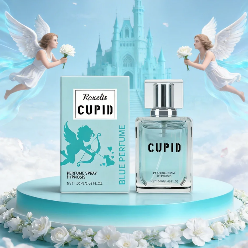 

50ml Pheromone Cupid Love Perfume For Women Men Long Lasting Fresh Fragrance Dating Attraction Charming Scent Christmas Gift US